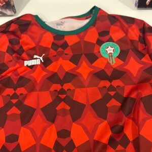 Puma size XXL Morocco limited edition training top World Cup 2022